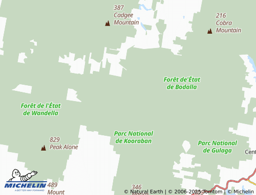 MICHELIN Tinpot map - ViaMichelin