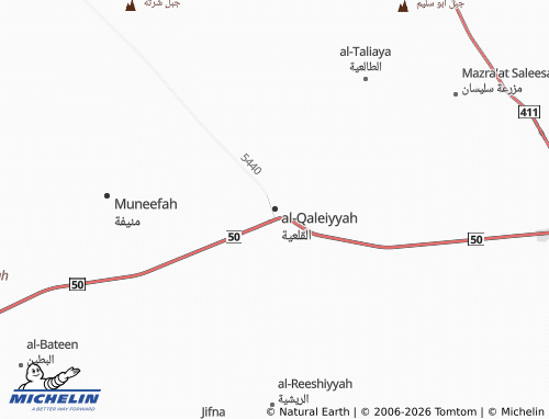 MICHELIN-Landkarte al-Qaleiyyah - ViaMichelin