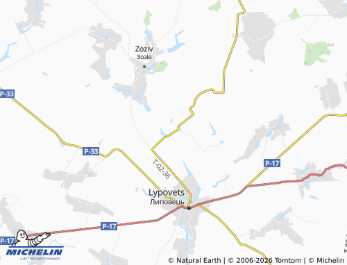 Mappa MICHELIN Slavna - ViaMichelin