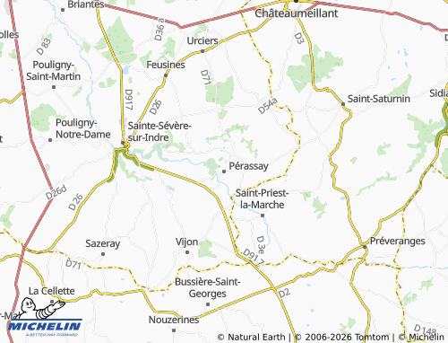 Mapa MICHELIN Pérassay - ViaMichelin