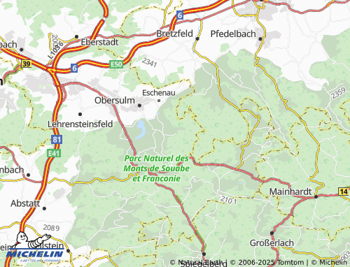 Carte MICHELIN Friedrichshof - ViaMichelin