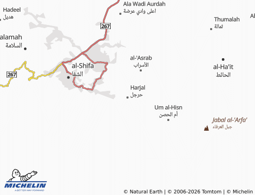 Carte MICHELIN Harjal - ViaMichelin