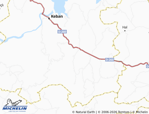 MICHELIN Bademli map - ViaMichelin