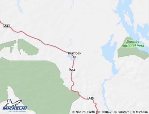 Mappa MICHELIN Lakes - ViaMichelin