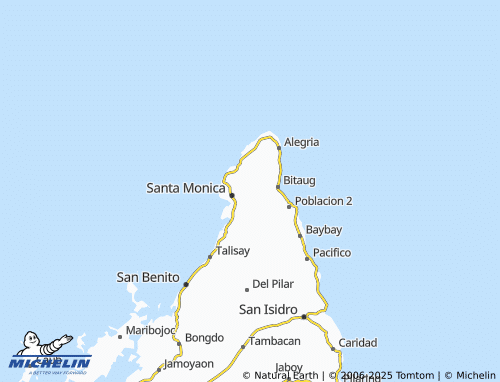 MICHELIN Mabuhay map - ViaMichelin
