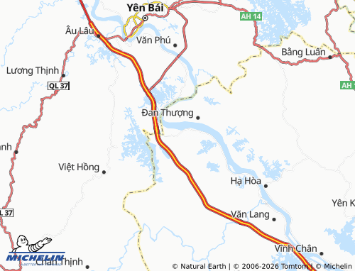 Mapa MICHELIN Hiền Lương - ViaMichelin