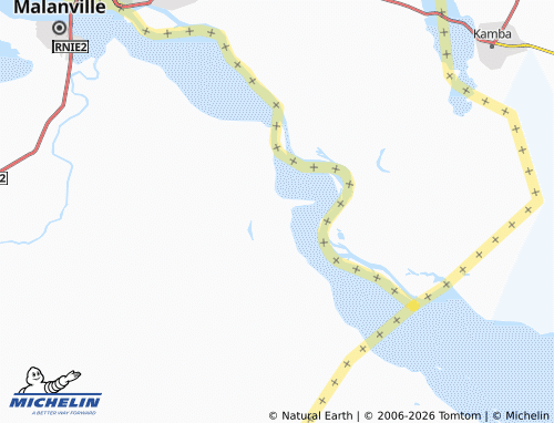 Mappa MICHELIN Garou Tegui - ViaMichelin