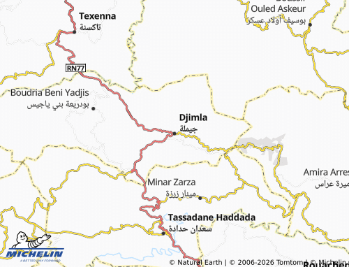Mappa MICHELIN Jeemlah - ViaMichelin