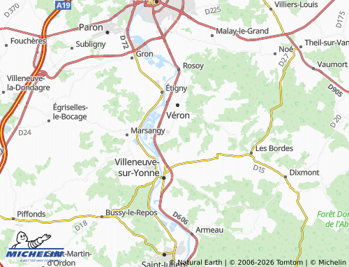 Mappa MICHELIN Passy - ViaMichelin