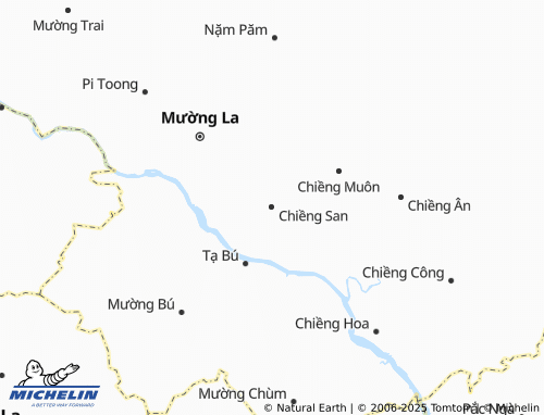 MICHELIN Chiềng San map - ViaMichelin