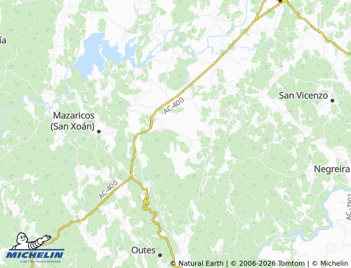 MICHELIN-Landkarte O Outeiro - ViaMichelin