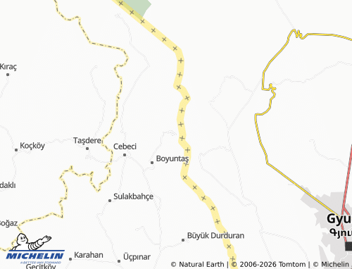 Mappa MICHELIN Süngüderesi - ViaMichelin