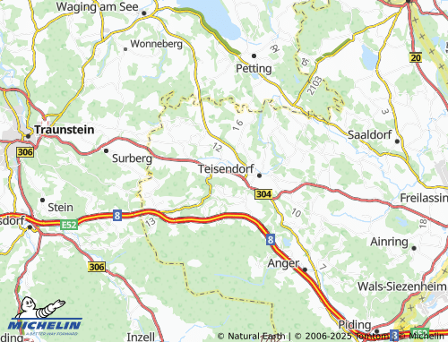 Mapa MICHELIN Obermoos - ViaMichelin
