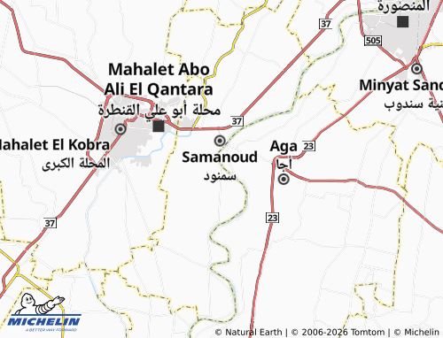 Mapa MICHELIN al-Nasriyyah - ViaMichelin