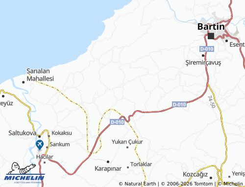 Carte MICHELIN Karamazak - ViaMichelin