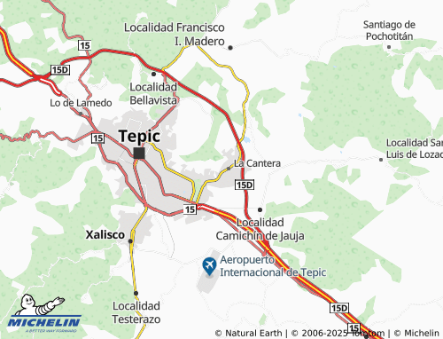 MICHELIN La Floresta map - ViaMichelin