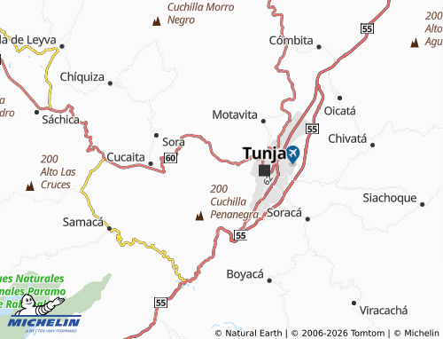 Carte MICHELIN Tras del Alto - ViaMichelin