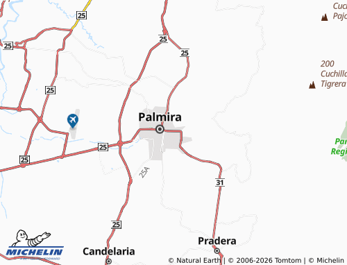 MICHELIN Providencia map - ViaMichelin