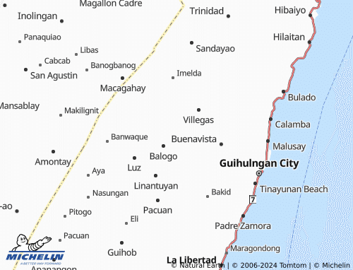 MICHELIN Nagsaha map - ViaMichelin