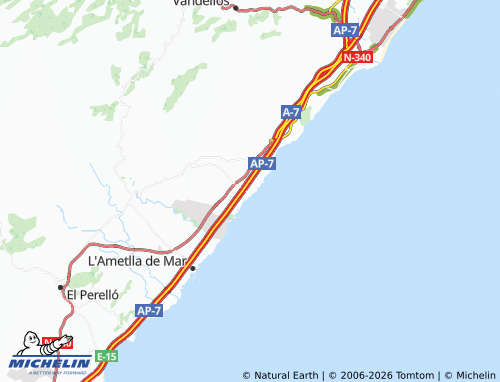 Mappa MICHELIN Calafat - ViaMichelin