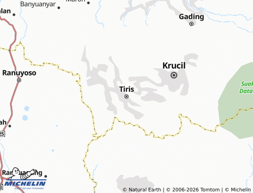 MICHELIN-Landkarte Tiris - ViaMichelin
