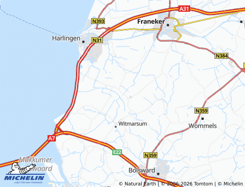 MICHELIN Arum map - ViaMichelin