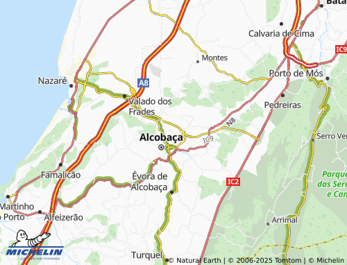 MICHELIN Bemposta map - ViaMichelin