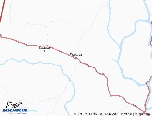 MICHELIN Wakuya map - ViaMichelin