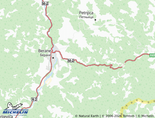 Mappa MICHELIN Dapsiće - ViaMichelin