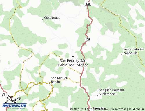 Carte MICHELIN Tepeyac - ViaMichelin