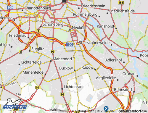 Mapa MICHELIN Britz - ViaMichelin