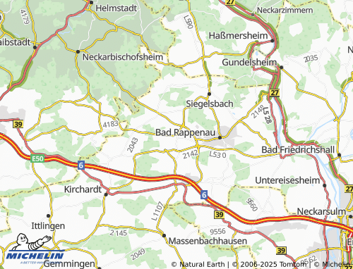 Carte MICHELIN Babstadt - ViaMichelin