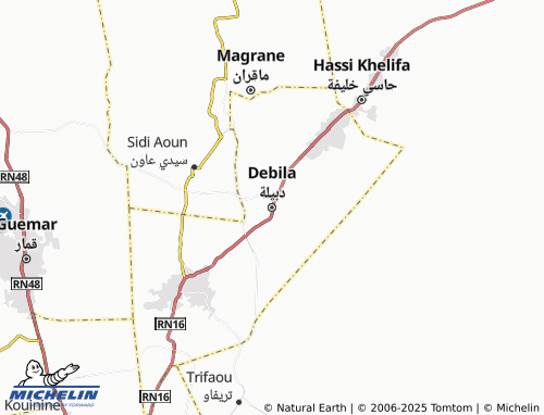 MICHELIN Dabeelah map - ViaMichelin