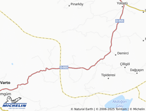 MICHELIN Elmadalı map - ViaMichelin