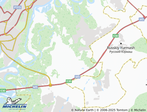 MICHELIN Fedorovka map - ViaMichelin