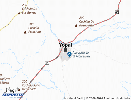 Kaart MICHELIN Yopal - ViaMichelin
