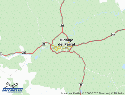 Kaart MICHELIN El Conejo - ViaMichelin