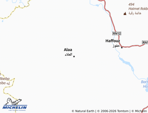 Carte MICHELIN El Alâa - ViaMichelin