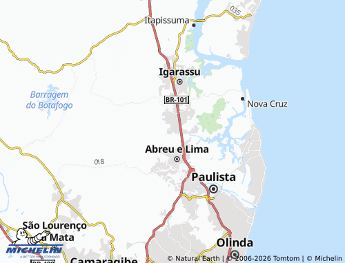 Mapa MICHELIN Santa Luzia - ViaMichelin