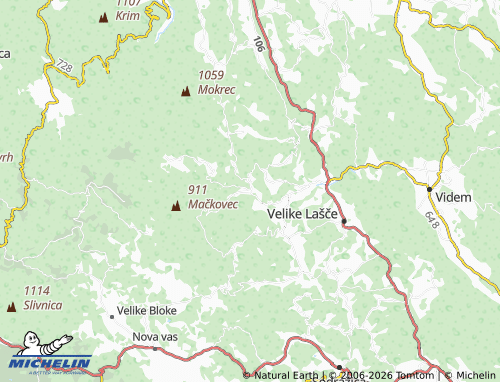 Carte MICHELIN Rob - ViaMichelin