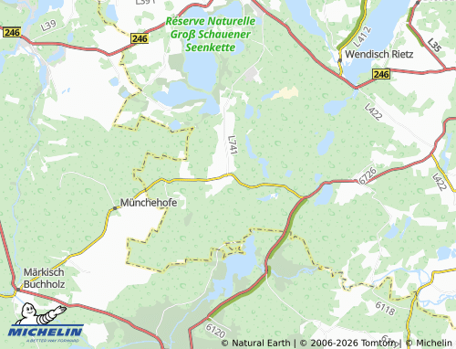 Mapa MICHELIN Kehrigk - ViaMichelin