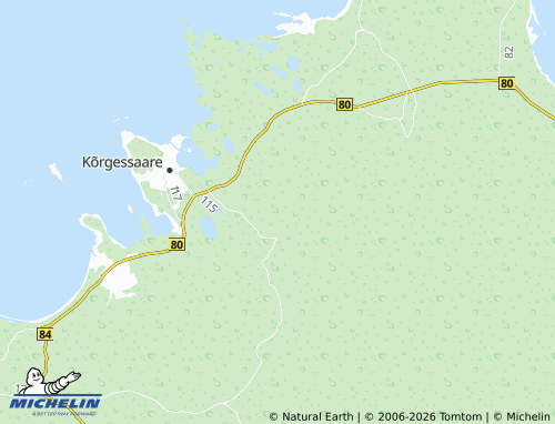 Mappa MICHELIN Otste - ViaMichelin