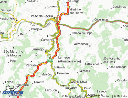Mapa MICHELIN Figueira - ViaMichelin