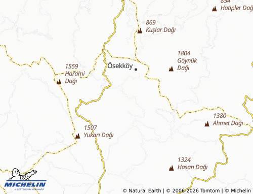Mappa MICHELIN Alınören - ViaMichelin
