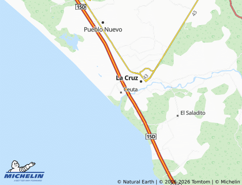 MICHELIN Ceuta map - ViaMichelin