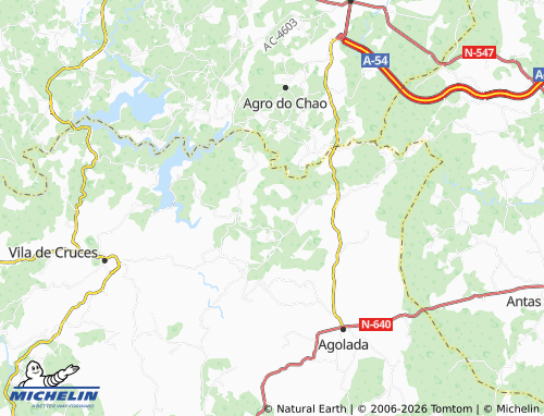 Mapa MICHELIN Castro - ViaMichelin