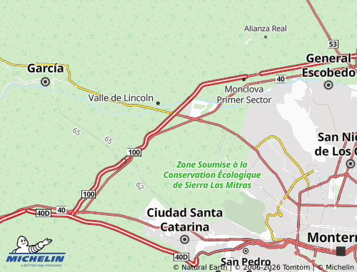 Mappa MICHELIN Fraccionamiento El Cielo - ViaMichelin