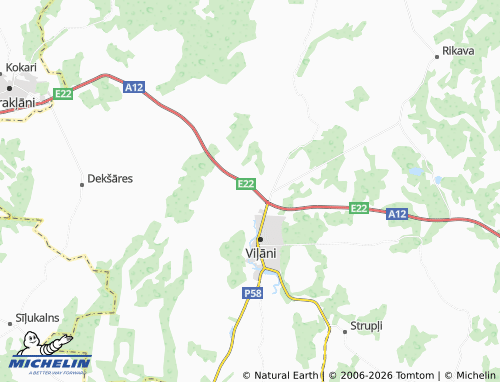 Mapa MICHELIN Malta - ViaMichelin
