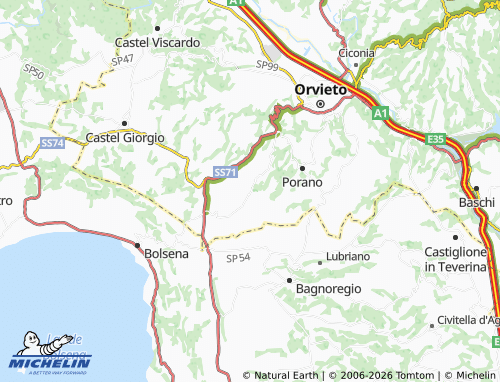 MICHELIN-Landkarte Torre San Severo - ViaMichelin