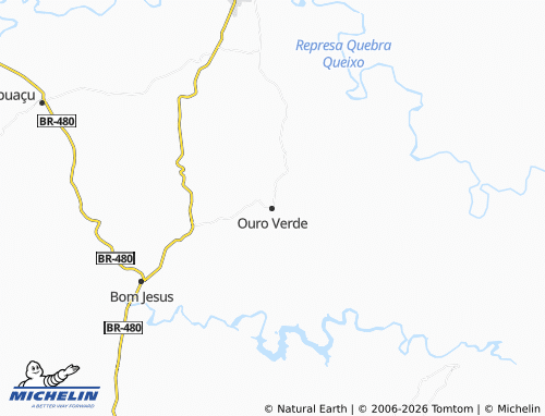 Mappa MICHELIN Ouro Verde - ViaMichelin